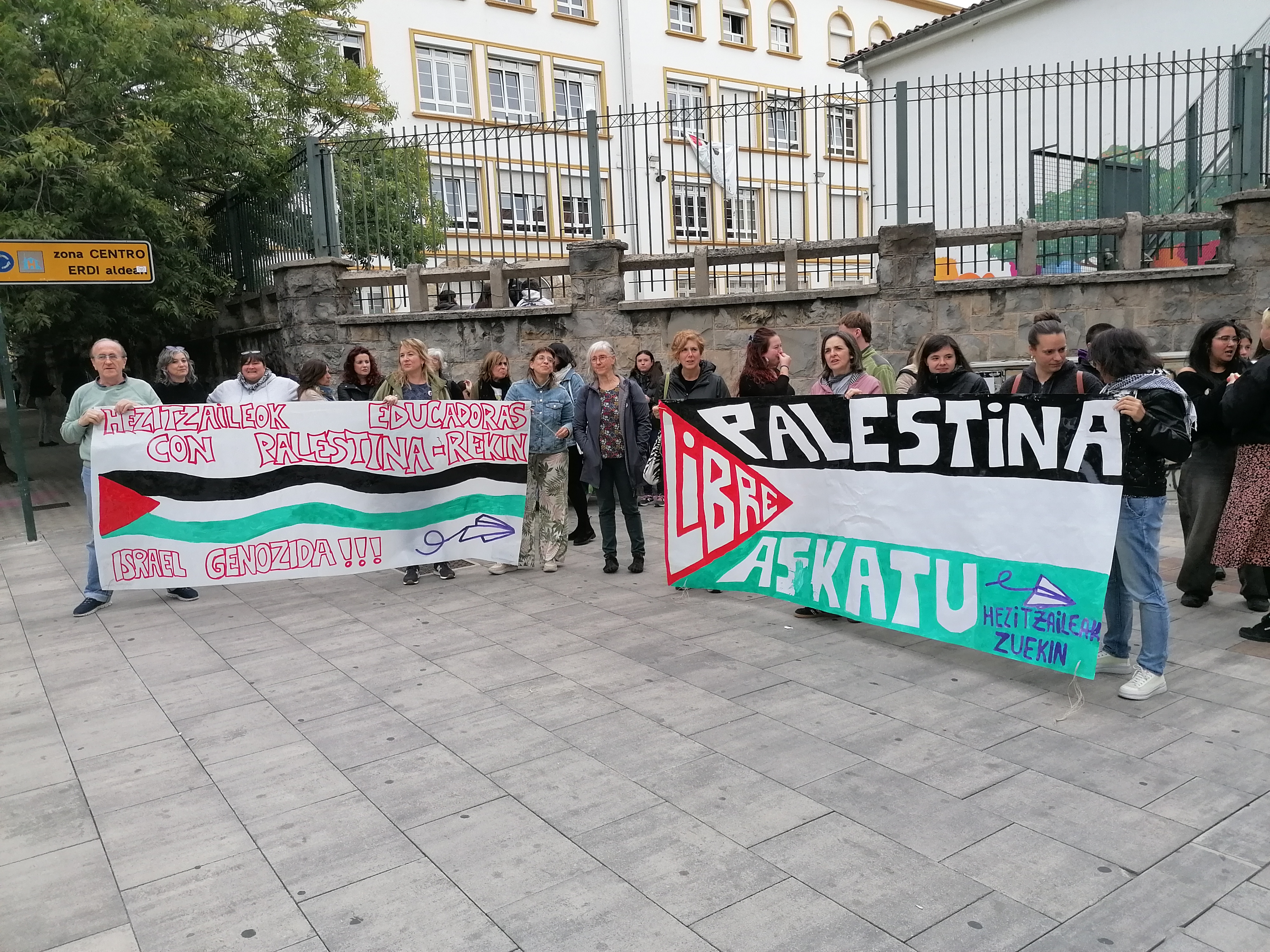 Concentración Palestina.